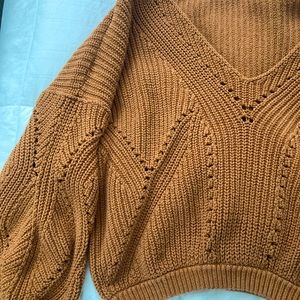 Free people knit sweater